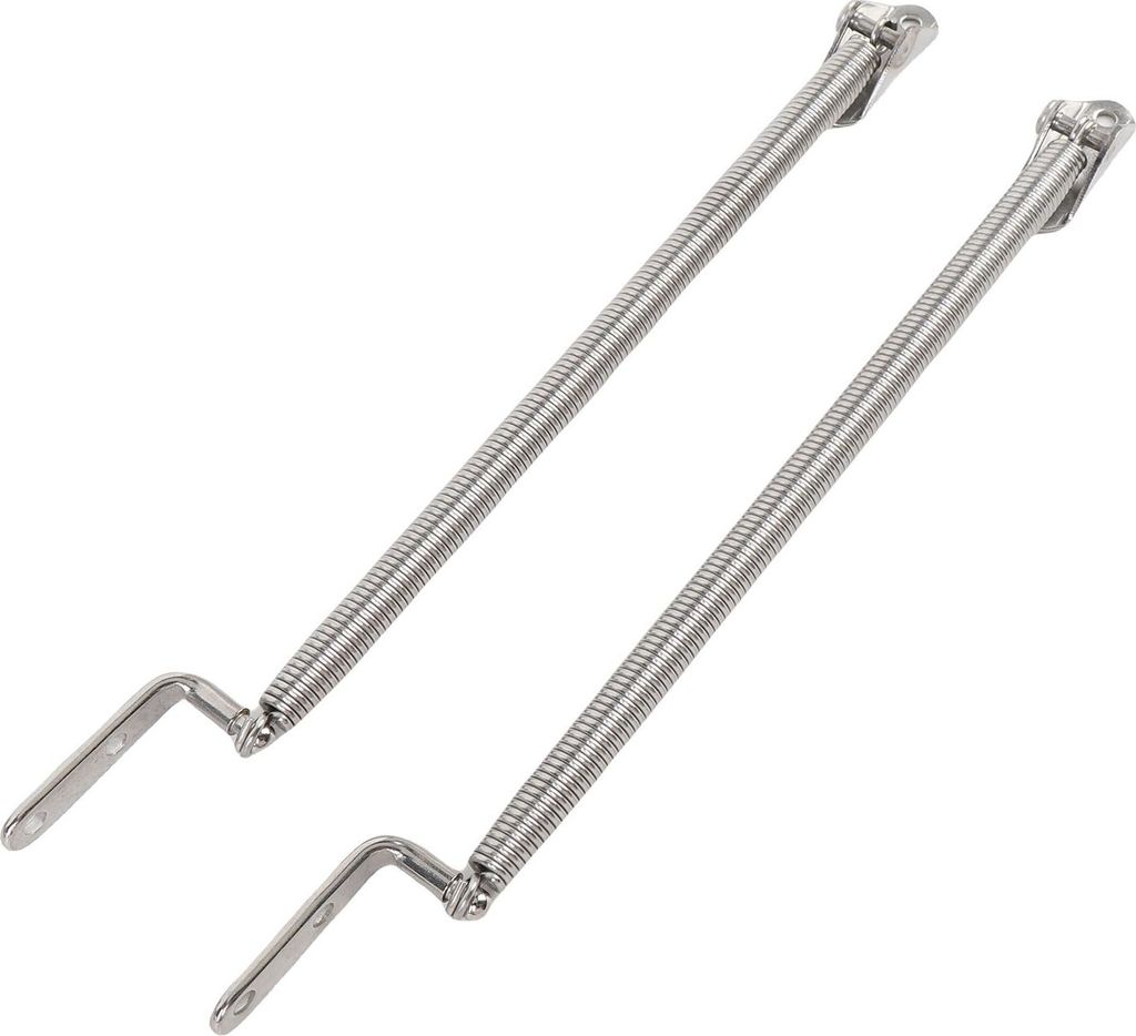 2 Stück Bootslukenfederstütze Edelstahl Marine 190 mm/7,48 Zoll Deckel für hochklappbare Schranktüren Heavy Duty