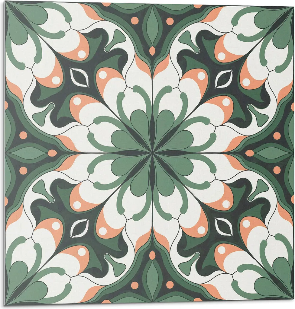 Rivestimenti Murali 3D Autoadesivi 50x50 cm | Design Vegetale Elegante