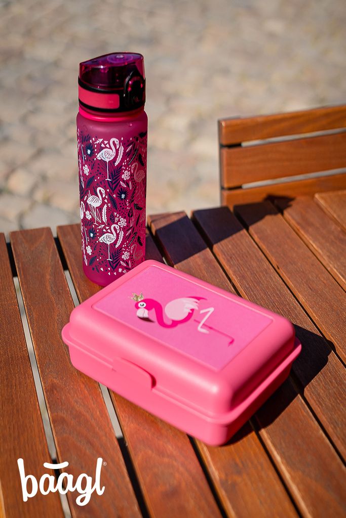 BAAGL Tritanová láhev na pití Flamingo 0,5l Obrázek produktu 8