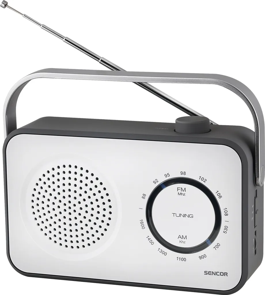 Radio de cuisine Sencor SRD 2100 W blanche - Secteur et piles pour la maison
