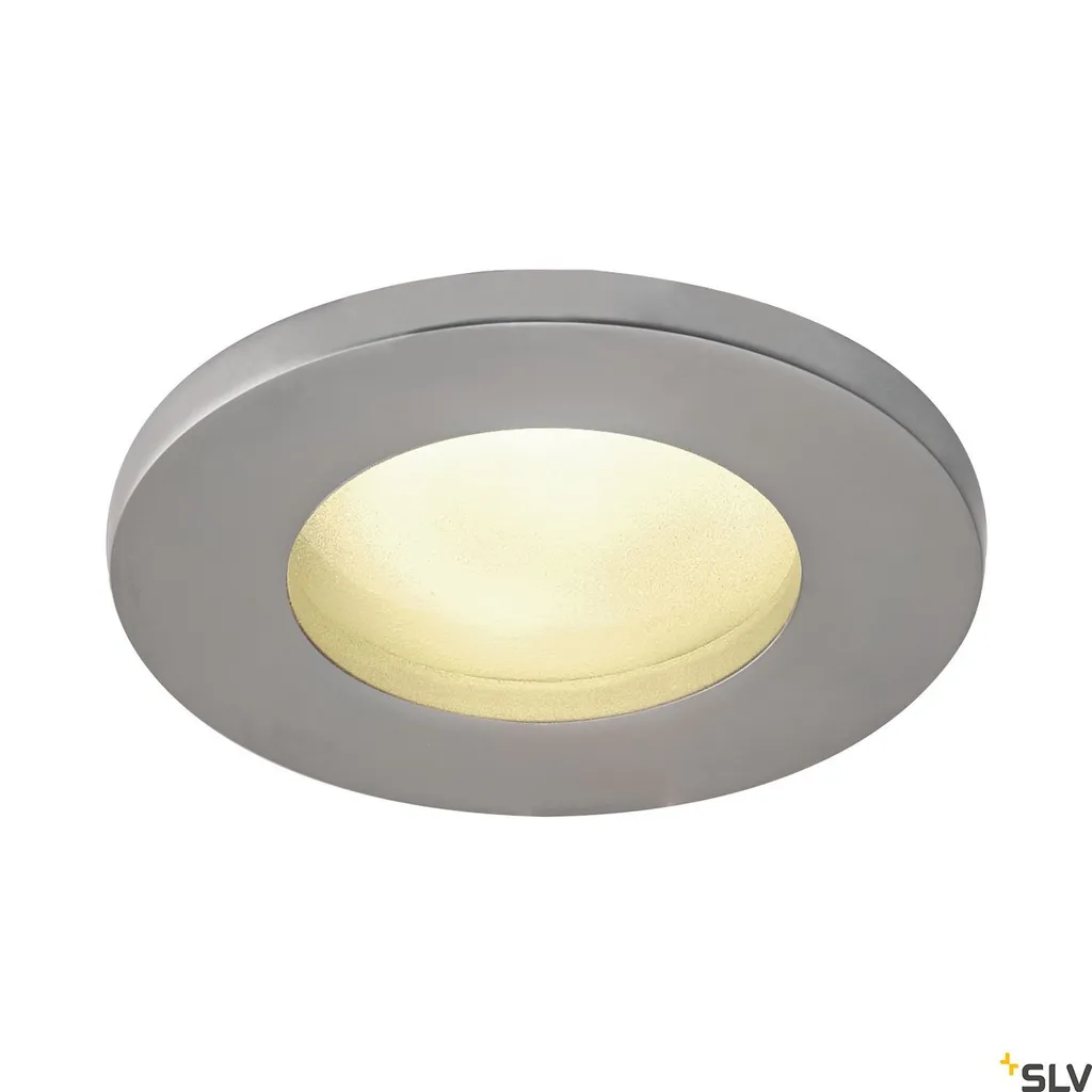 Illuminazione Incasso Dolix Out IP65 Tondo Cromo Opaco GU10 230V