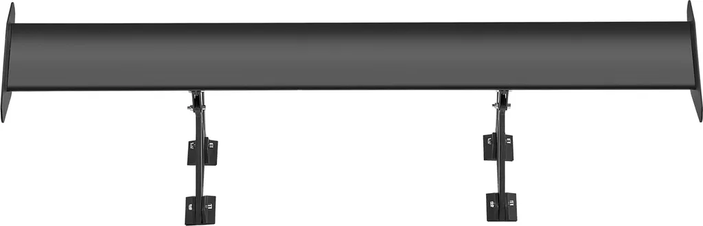 Spoiler Arrière GT Wing 43,3 Pouces Noir Universel en Aluminium Léger
