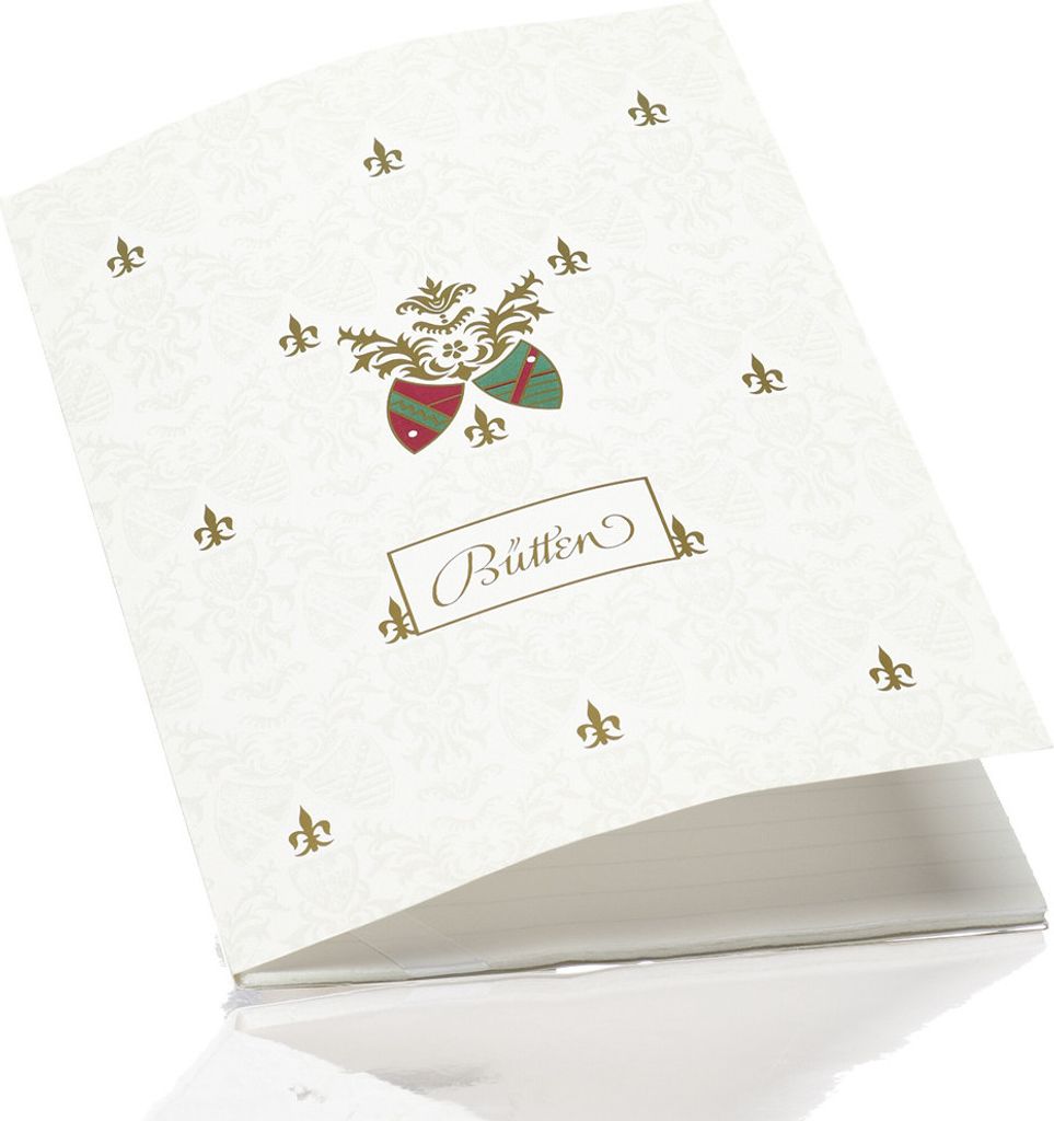 Rössler Papier 20033801 Briefblock Bütten - weiß, A4, 100 g/qm