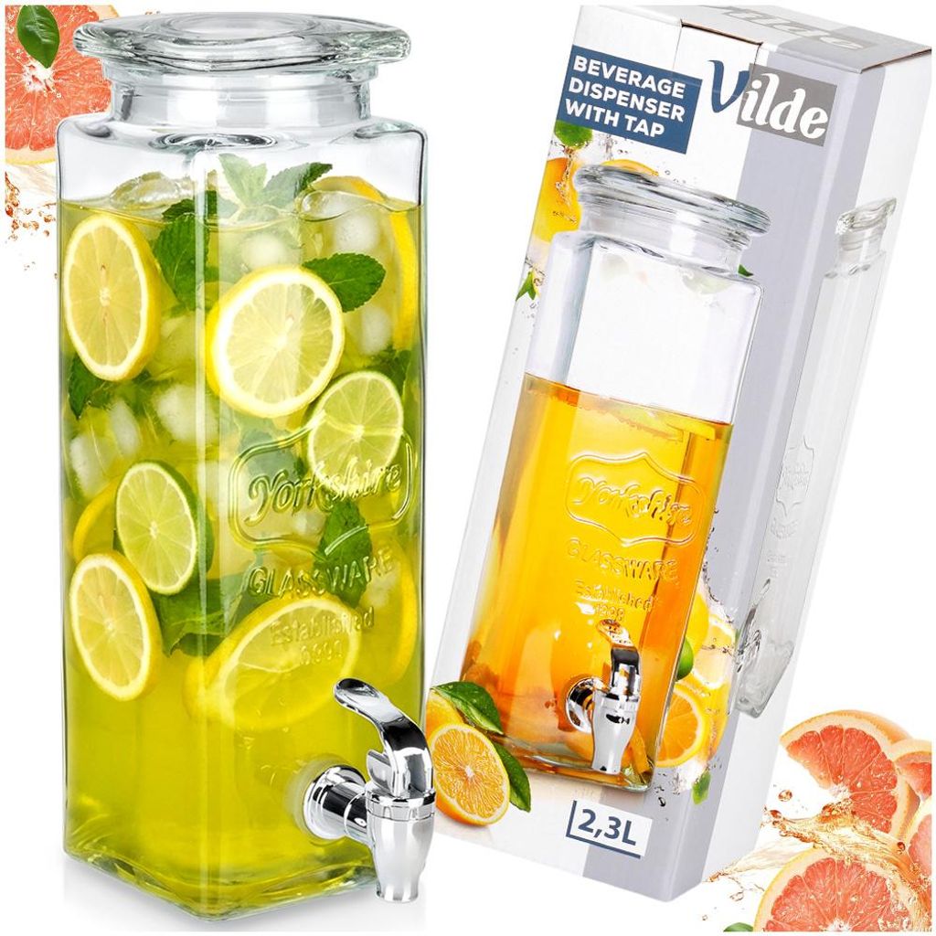 Vilde | Dozownik do napojów 2,3 L z kranikiem - Kompaktowy Zdjęcie produktu 