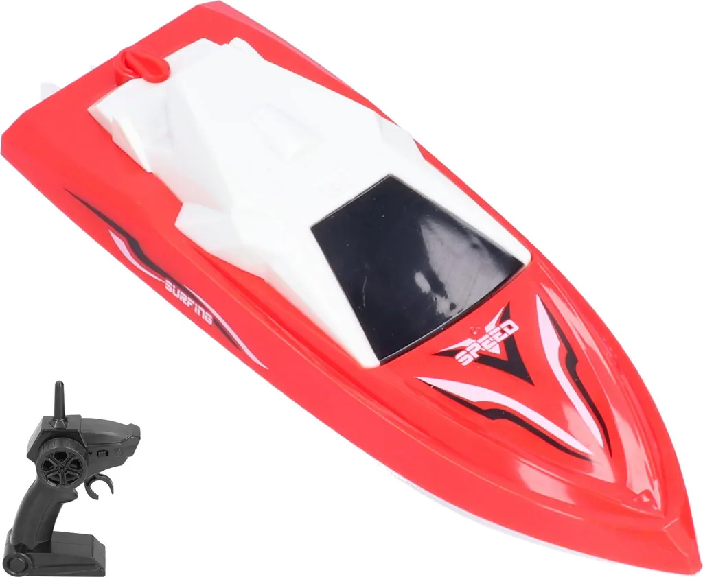 Bateau RC Télécommandé Jaune Électrique Haute Vitesse spécial Piscine