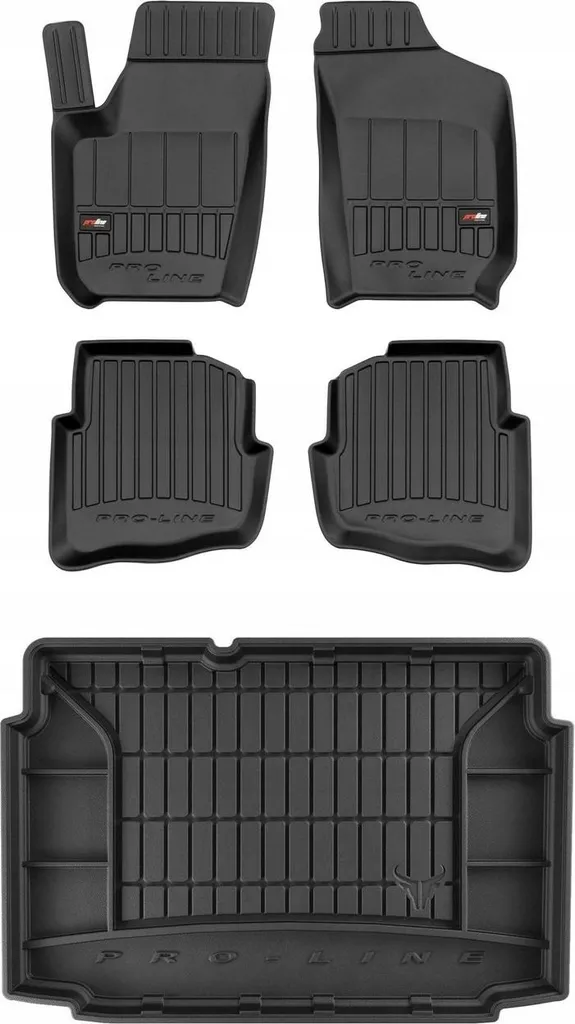 Tappetini 3D Gomma VW Polo 4 (2001-2009): Protezione da Veri Amatori