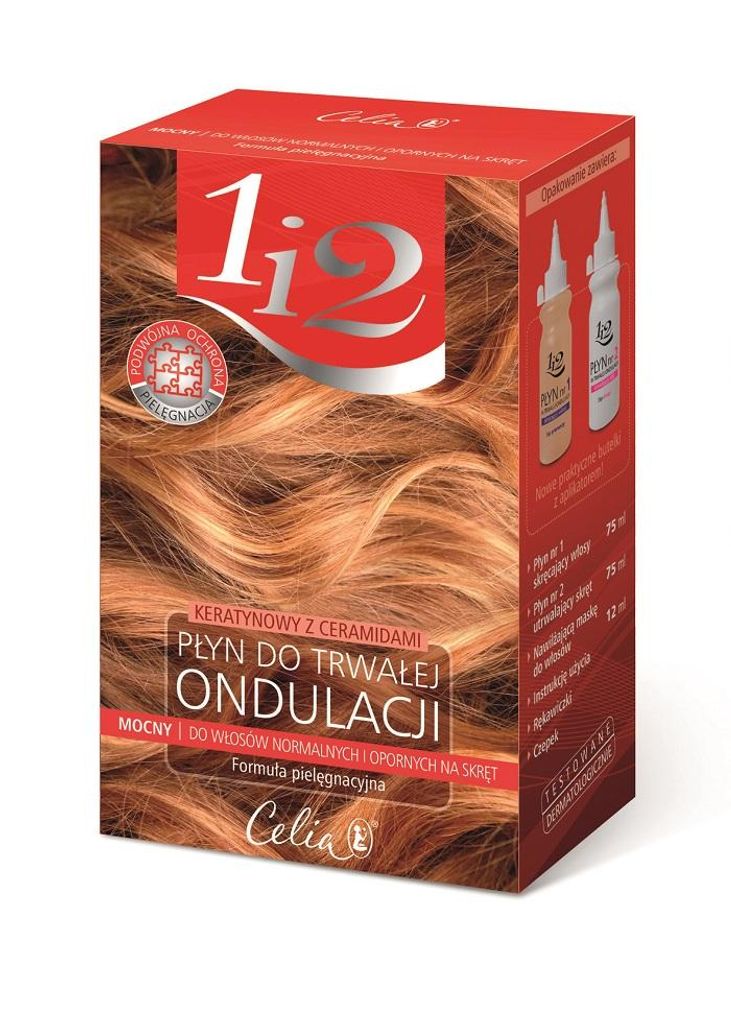 Celia Hair 1i2 Keratin Dauerwelle flüssig mit Ceramiden - stark 1op.