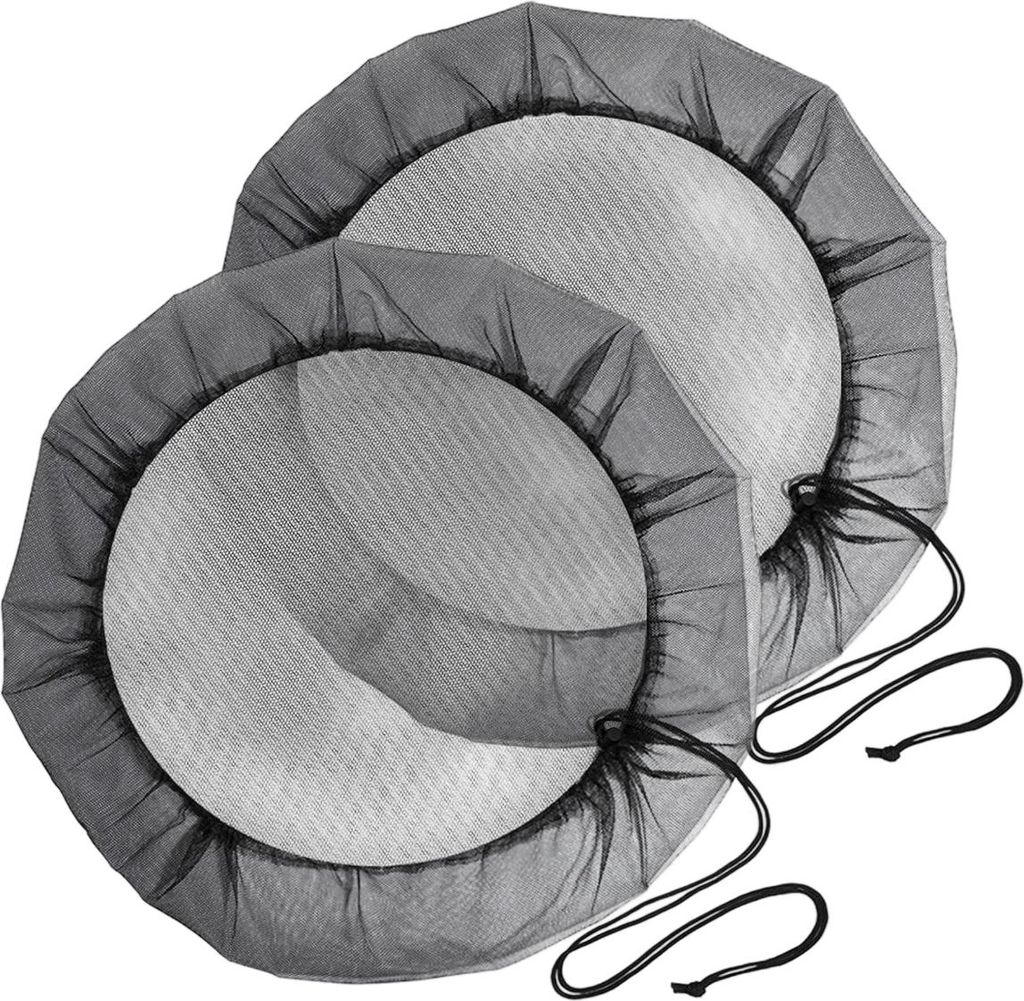 x Regentonnen-Abdecknetz, 95 cm Regentonnennetz mit Produktbild 