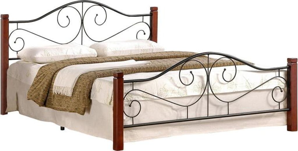 Halmar VIOLETTA 120 cm třešňová./černá (3p=1szt) ze rámem (3 karton)