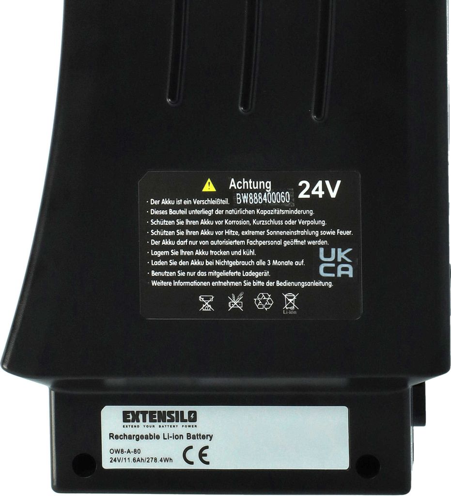EXTENSILO Akku kompatibel mit Prophete Alu-City Navigator Produktbild 5