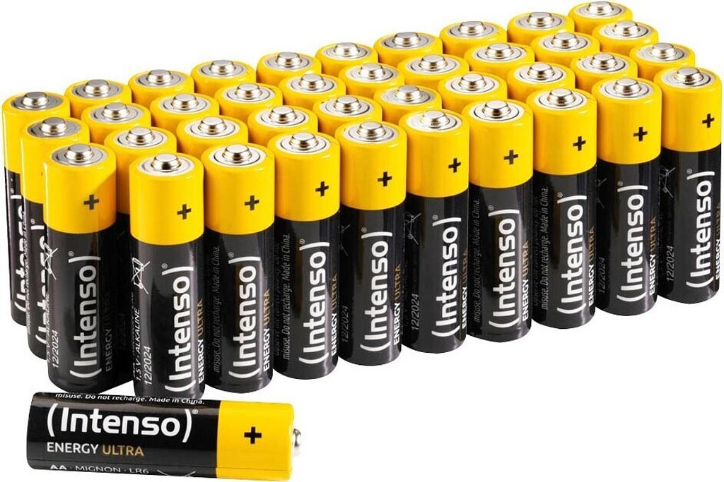 Intenso Batteries Energy Ultra AA LR06 40er frustfrei Pack Produktbild 1