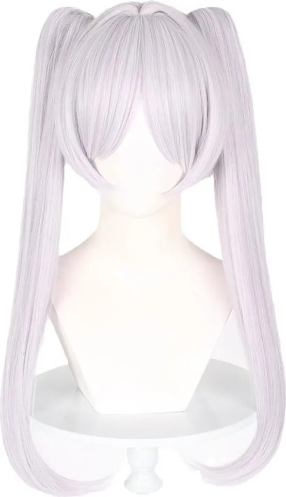 INF Parrucca Cosplay Argento: Fibra ad Alta Temperatura, Anime, Festa