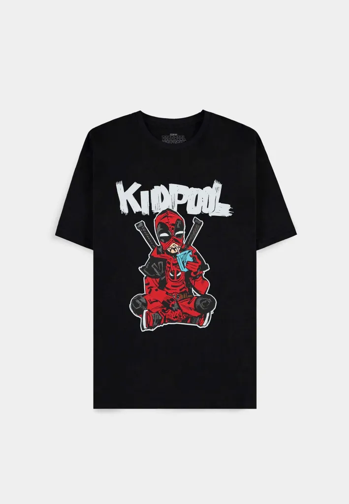 T-shirt Deadpool Kidpool avec Impression Haute Qualité - 100% Coton Bio
