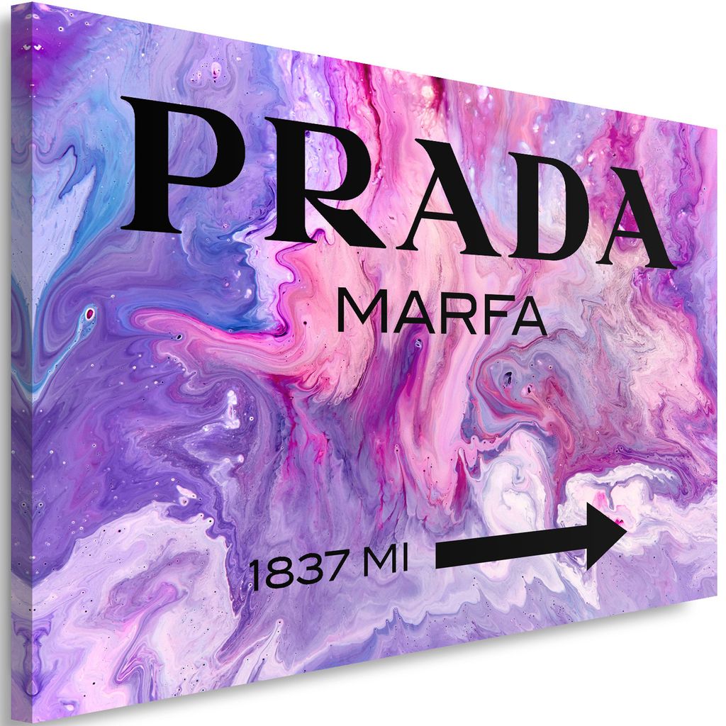 Leinwandbild mit untertiteln violett 120x80 cm Feeby lila wandbild bereit zum aufhängen