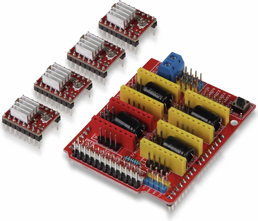 Modulo di Controllo CNC ARD-CNC-Kit1 - Shield Arduino per Automazione - 2
