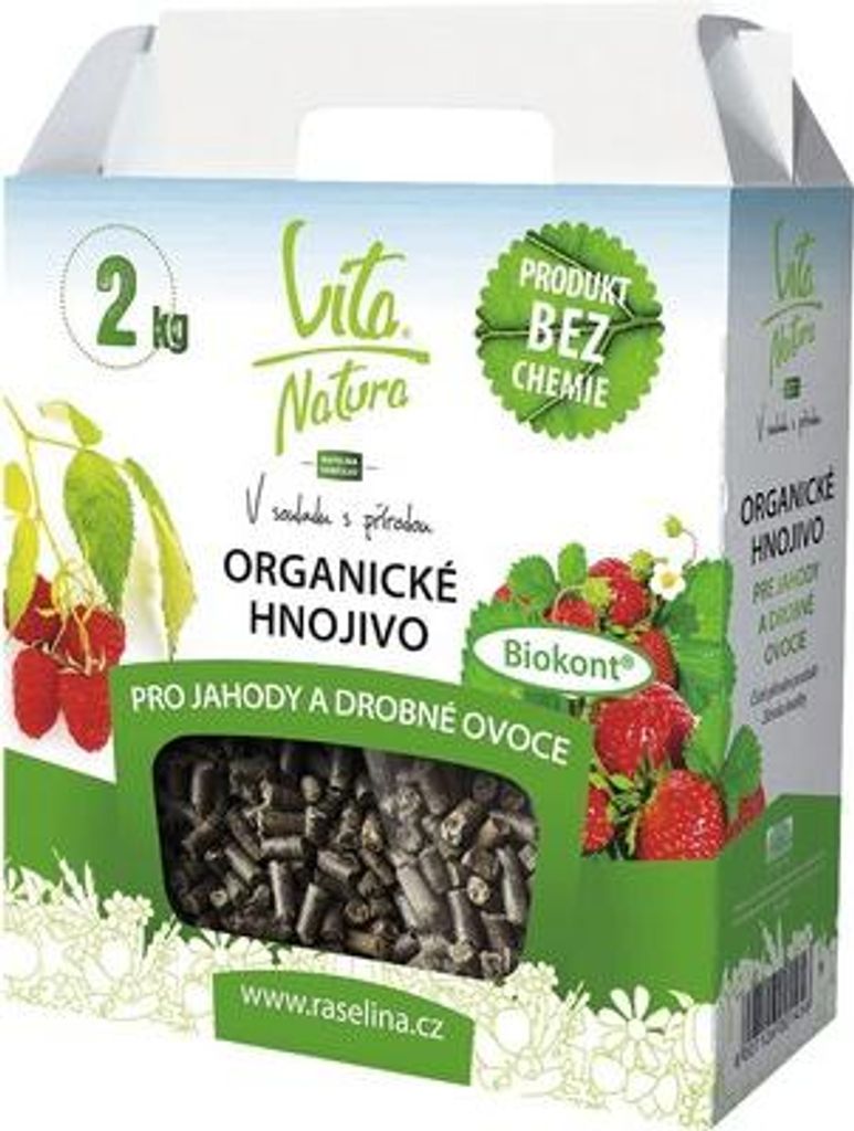 Organické hnojivo pre jahody a drob.ovocie 2kg Vita Natura Obrázok produktu 