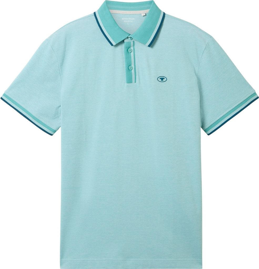 Tom Tailor Poloshirt Kurzarmshirt mit Polokragen