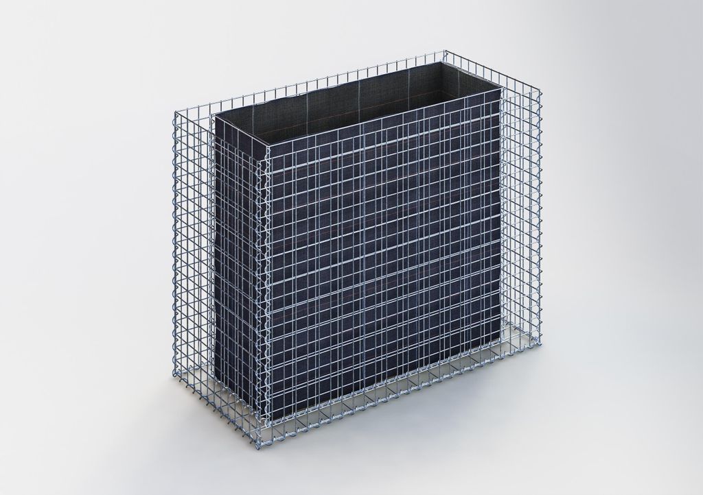 Hochbeet eckig 130 cm x 100 cm x 60 cm (L x H x T), Produktbild 