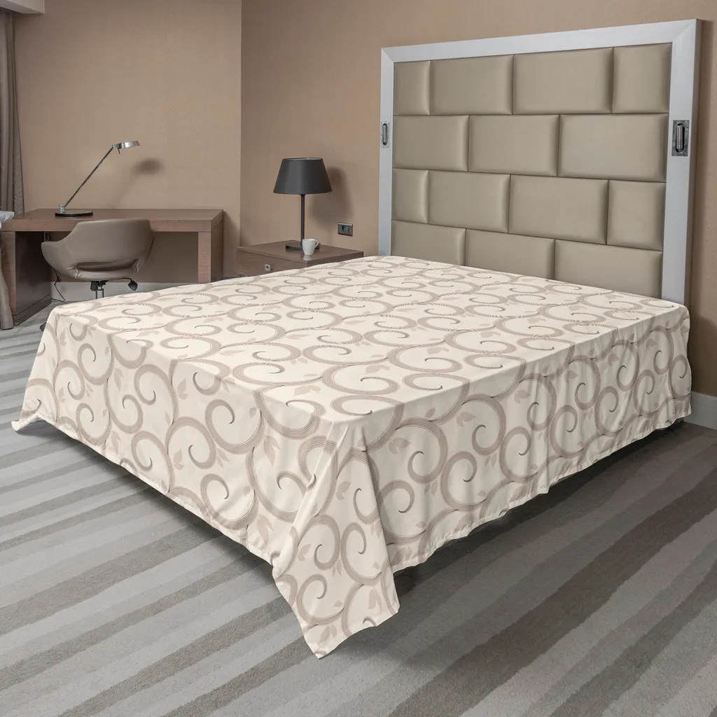 Dormi con Stile: Lenzuolo Barocco Beige ABAKUHAUS 275x260