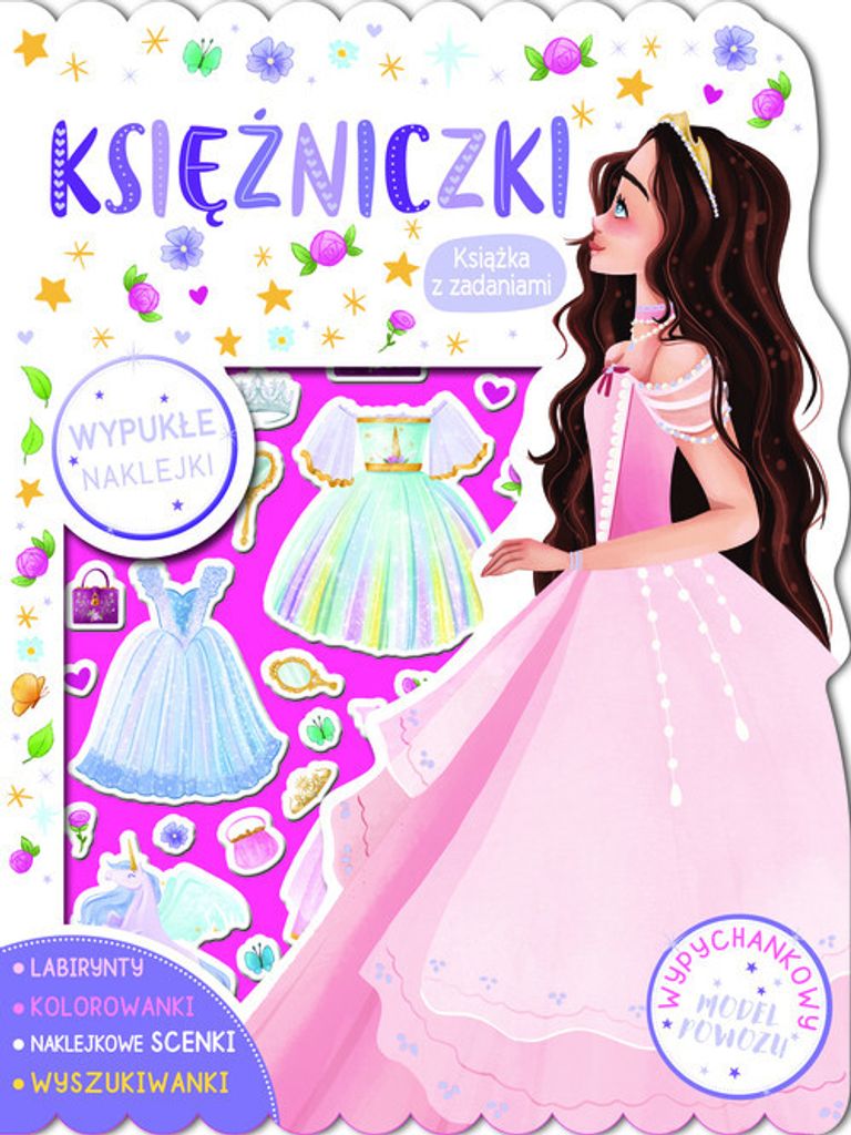 Die Prinzessinnen Activity Book von Micha³ Goreñ (t³um.), Emanuela Mannello (illustr.) (Buch auf Polnisch)