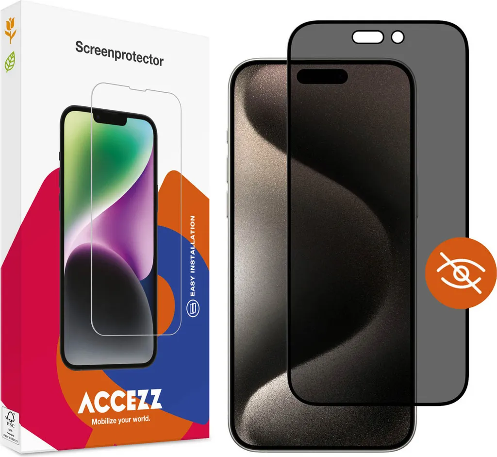 JETech Pellicola Protettiva per iPhone 15 Pro Max 6,7 Pollici con