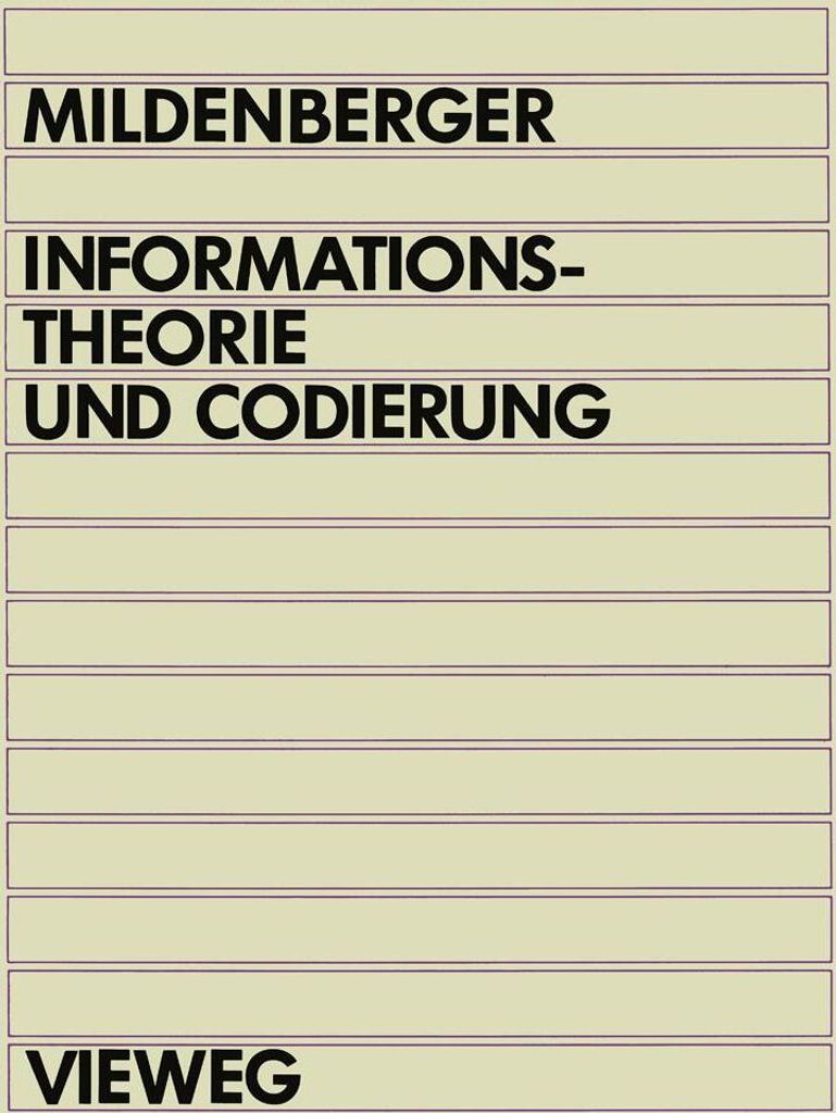Informationstheorie und Codierung