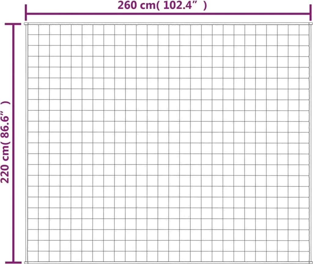 Coperta Pesata Blu 11kg 220x260 cm | The Living Store per Insonnia - 6