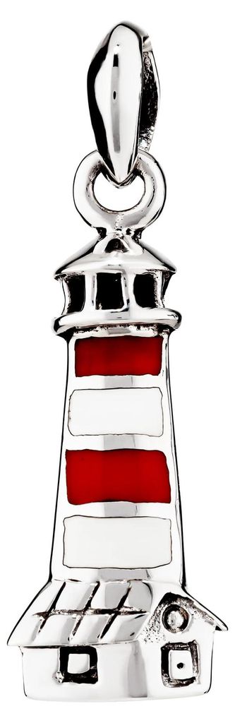 Halsketting met bedel in de vorm van een vuurtoren, model Productafbeelding 