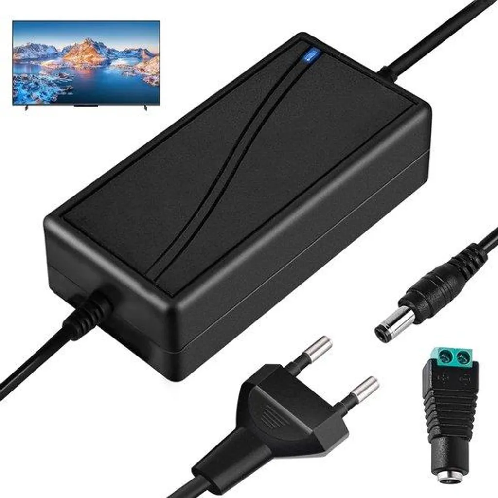 Transformateur 12V 5A adaptateur secteur UE pour remplacer chargeur cassé