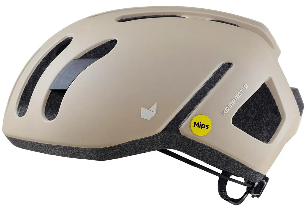 Casque urbain Kompact'o II léger et ajusté Beige M : fini la gêne à vélo