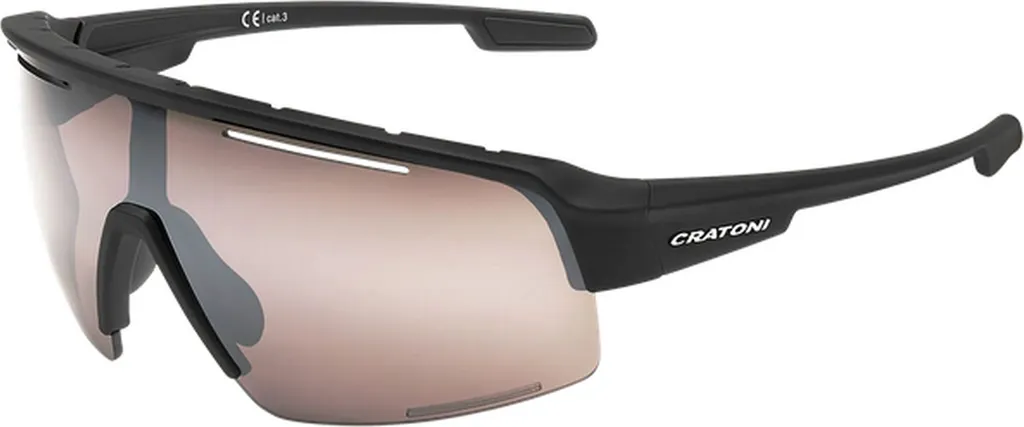 Cratoni C-Matic Color+ Lunettes de soleil vélo sport noir haute qualité