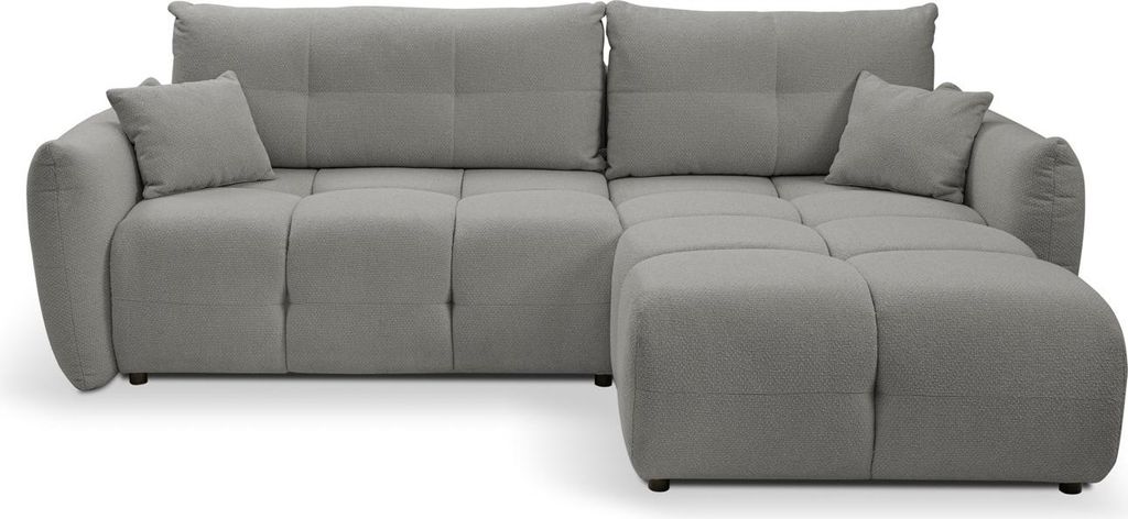 Eckschlafsofa CANMORE - grau