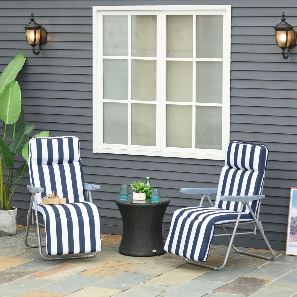 SUGIFT Sonnenliege klappbar 2er Set, Gartenliege Produktbild 