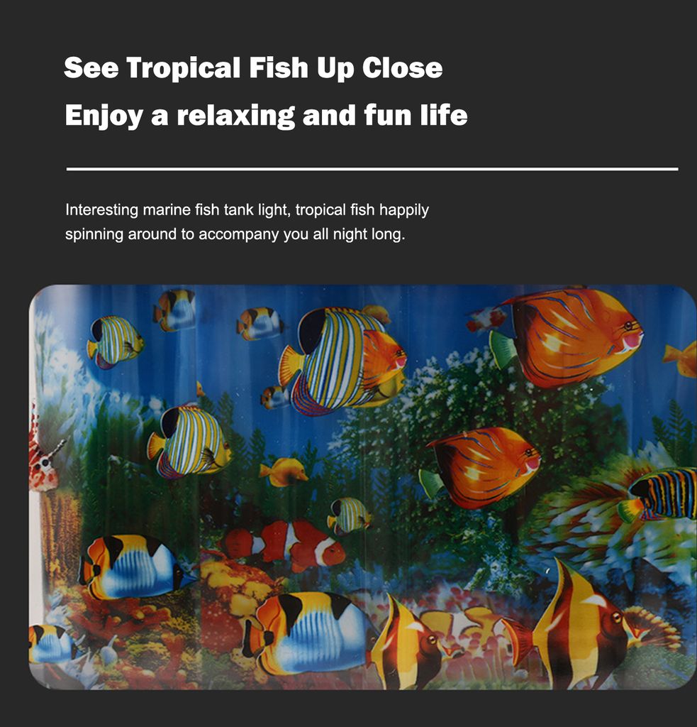 Zierfisch-Simulationslampe, kuenstliche Aquarium-Lampe, Produktbild 5