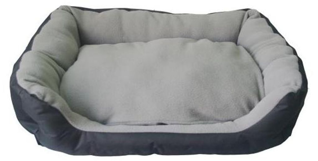 Hundebett BaluM grau Hundekorb Hundekissen Hundesofa Produktbild 