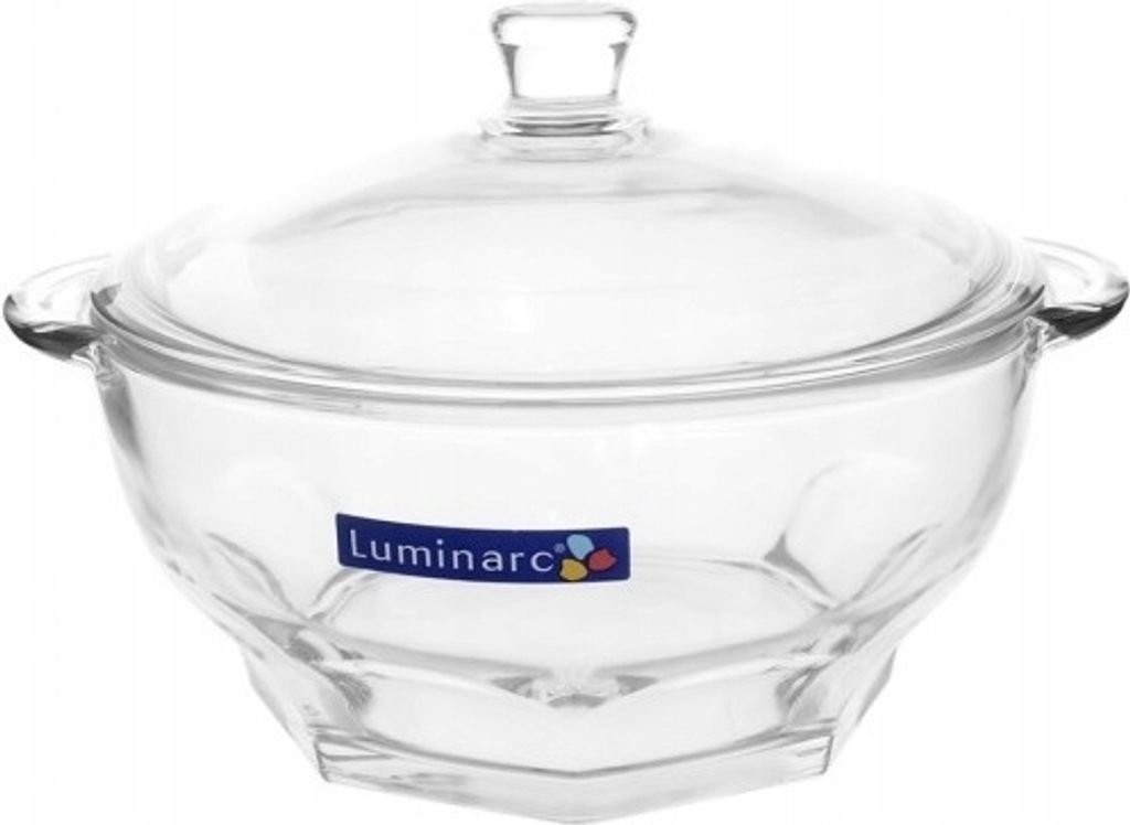 Luminarc Granity Glasschale Vase mit Deckel 2.5l Produktbild 6