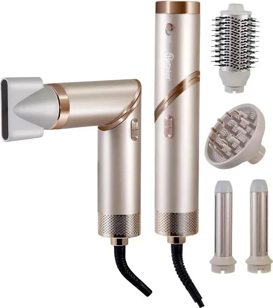 Asciugacapelli Professionale 5-in-1 Oro Rosa: Styler Ionico UE