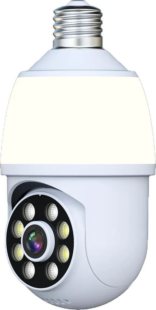 Caméra de Surveillance Ampoule Extérieure - INF 2MP Haute Définition