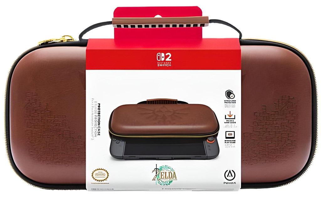 NSW2 Tasche Protection Case Zelda Hylian Crest Produktbild 