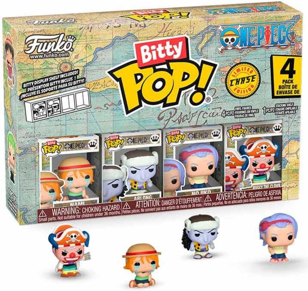FUNKO Bitty POP - One Piece Nami #4er Pack