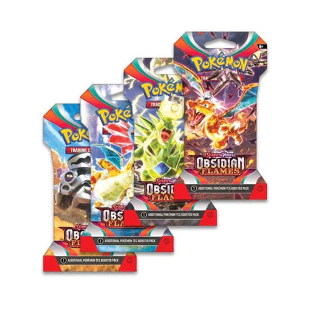 Pokémon TCG: SV03 Obsidianflammen - 1 Blister Booster Produktbild 