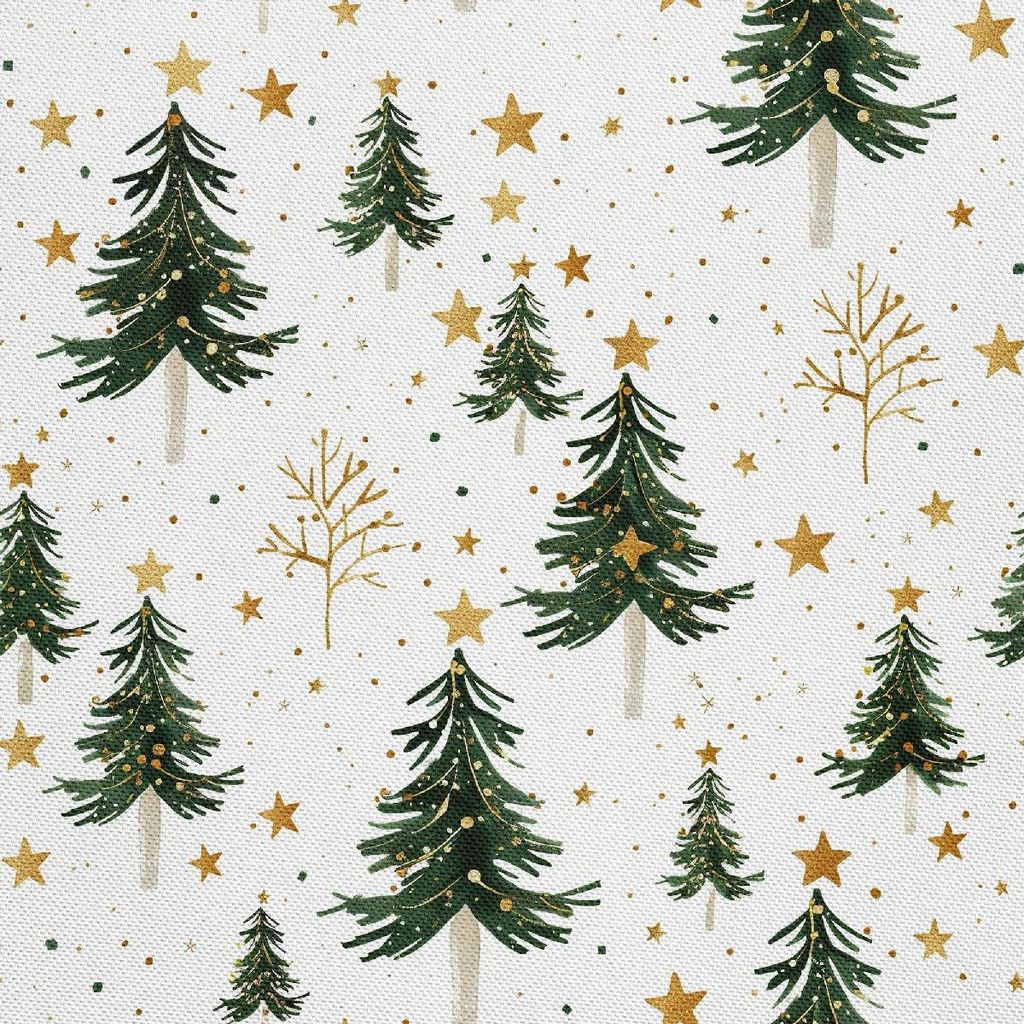 OUTDOOR DEKOSTOFFE OXFORD - Motiv Weihnachtsferien | DX1875