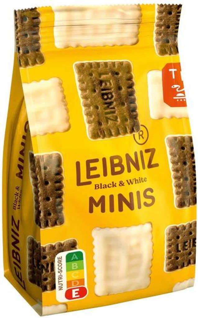 Leibniz Minis Black n White Butterkekse mit weißer Produktbild 