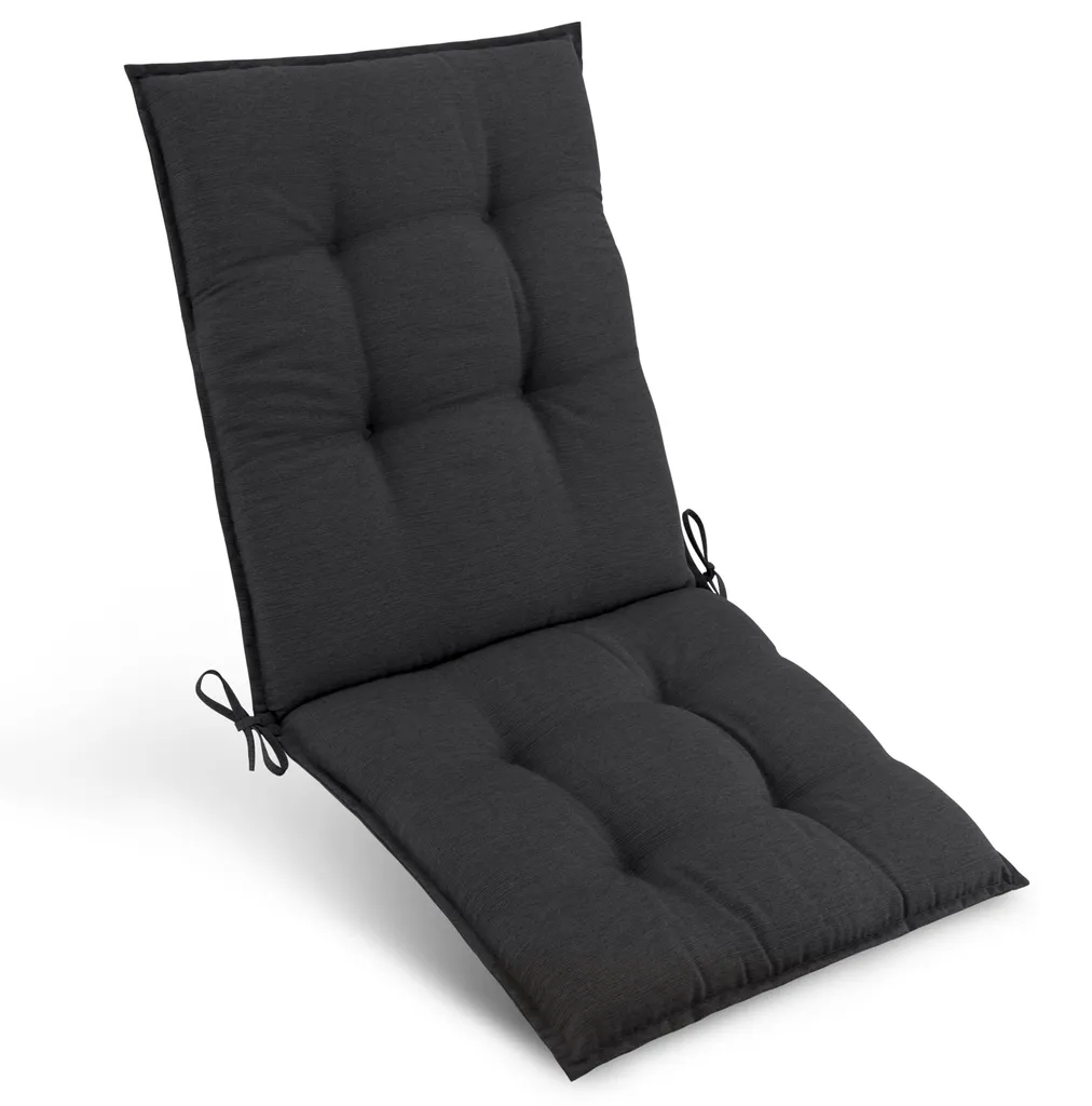 Coussin Moelleux Sun-NL Beautissu 100x50cm Anthracite Haute Densité