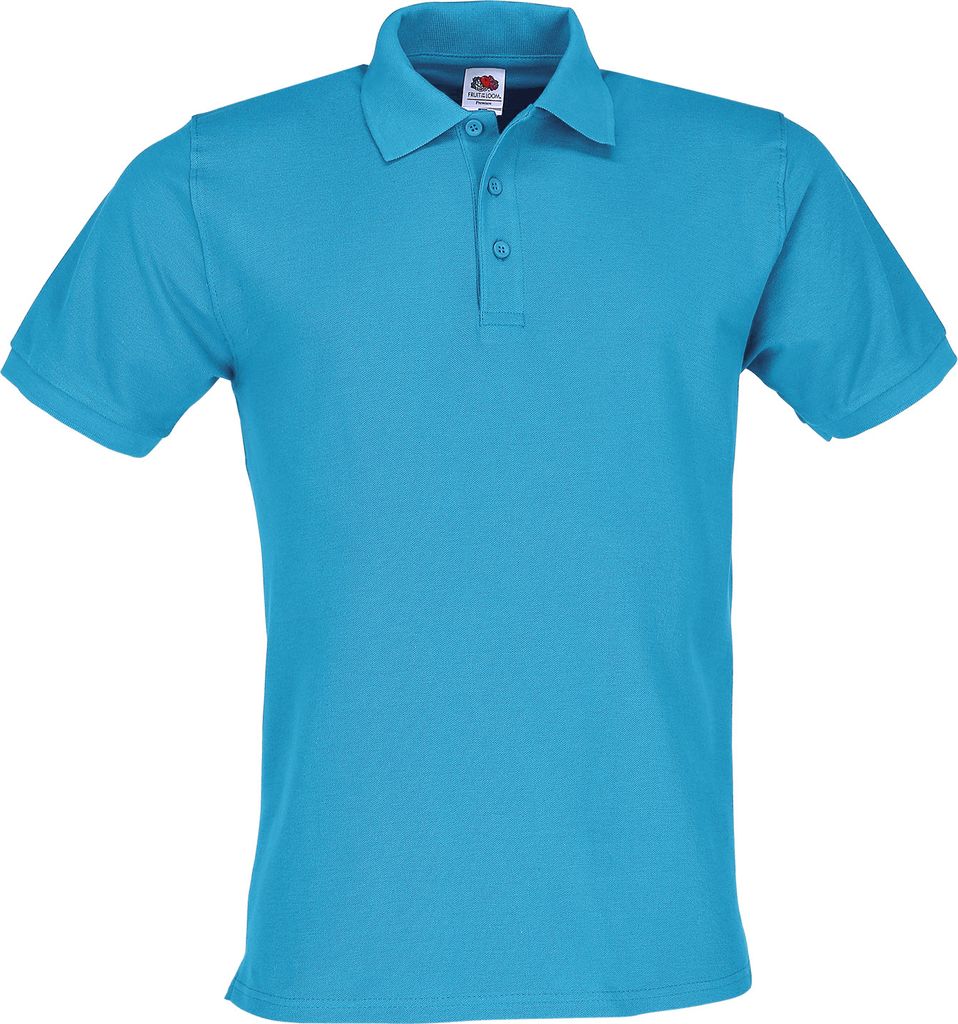 Fruit of the Loom Premium Polo + GRATIS MyShirt Stoffbeutel