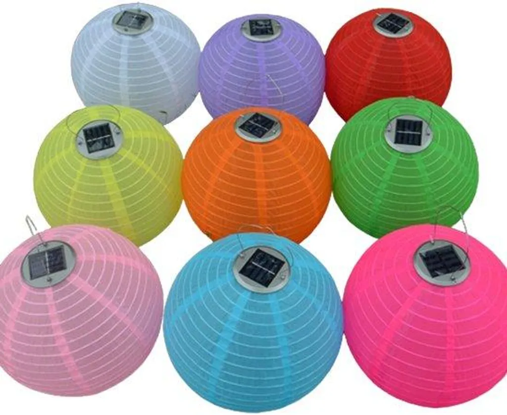 Lanterne solaire étanche lot de 12 LED pour éclairage terrasse et cour