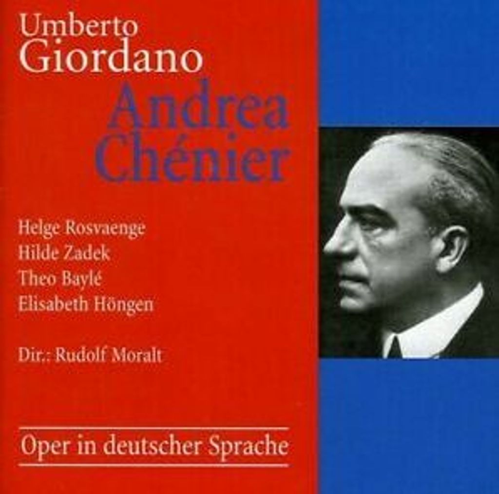 Andrea Chenier by Rudolf Moralt (CD, 2008)