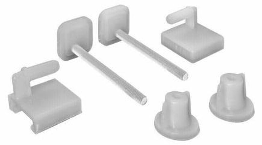 Toilettensitzscharniere Nylon 2Stück