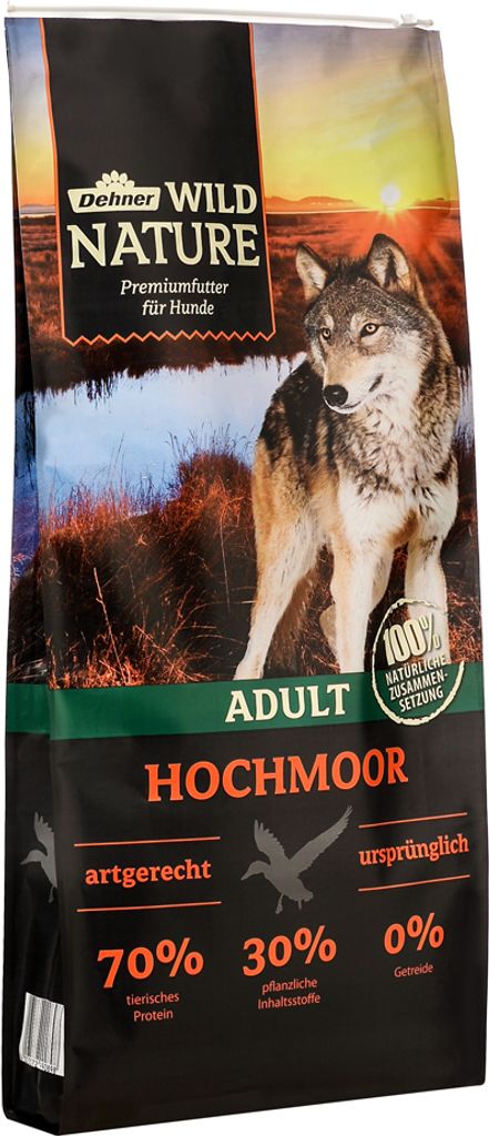 Dehner Wild Nature Hundefutter Hochmoor, Trockenfutter Produktbild 