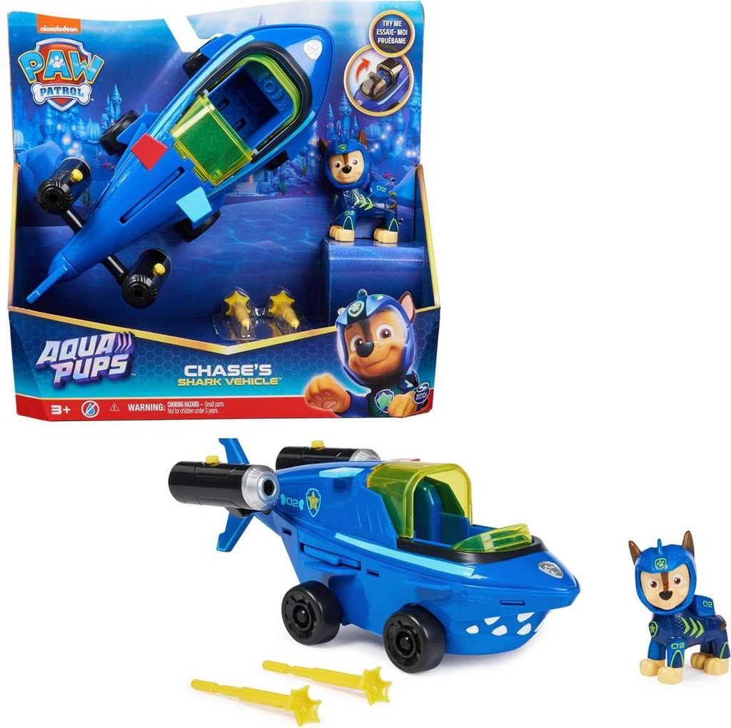 AMIGO Spiel Freizeit GmbH PAW Aqua Pups Chase Basic Vehicle Obrázok produktu 